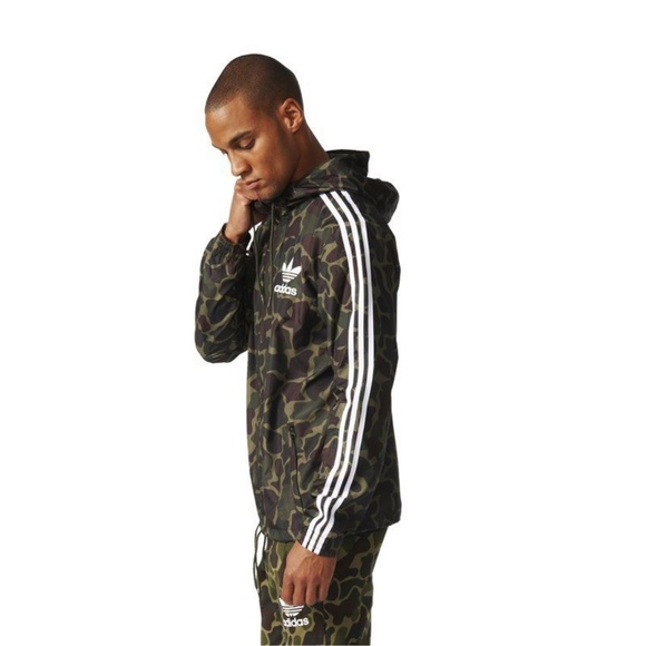 adidas Sweaters Adidas Originals Camo Windbreaker Tracksuit Small